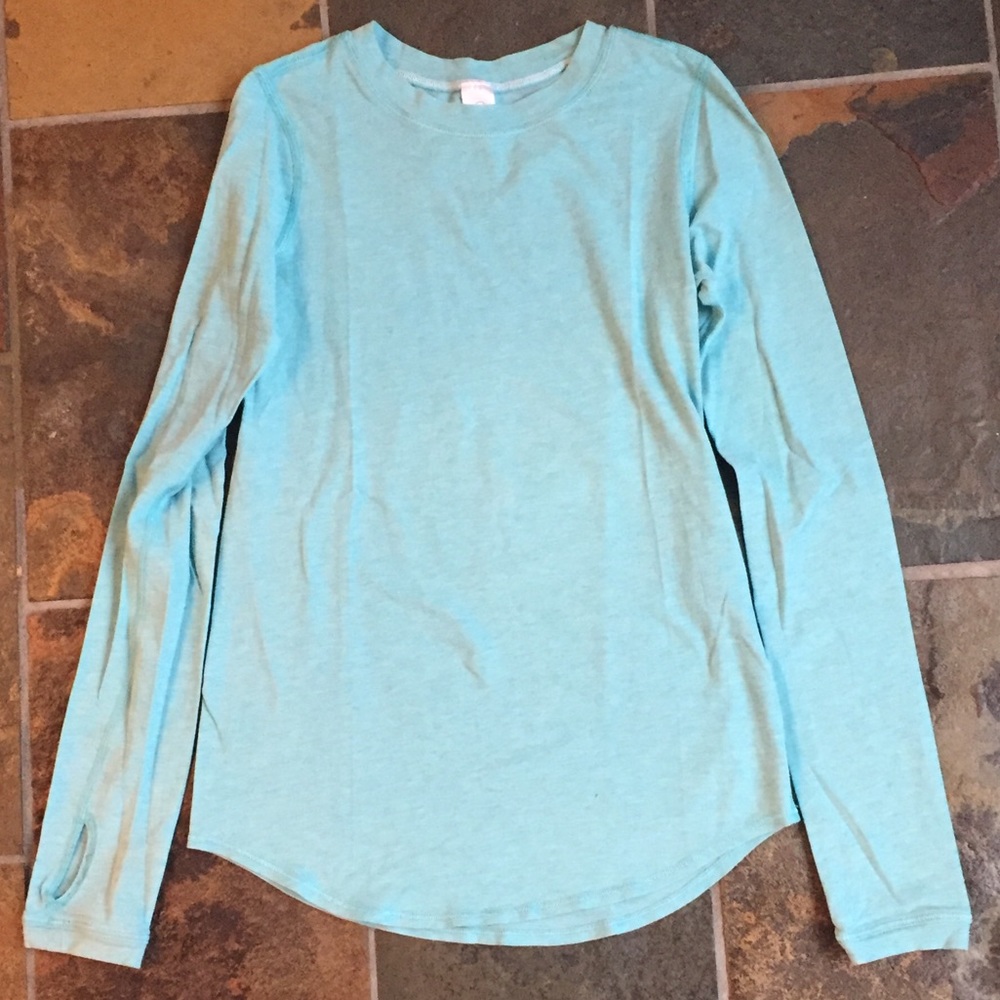 Lululemon Girls Ivivva Long Sleeve Top Sz 8